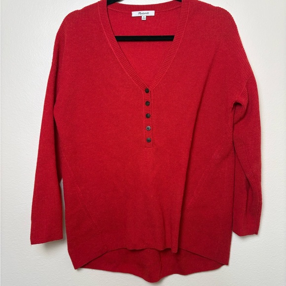 Madewell Asherton Waffle Henley - Picture 2 of 5